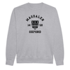Colleges One Colour Print Sweatshirt - Grey