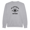 Colleges One Colour Print Sweatshirt - Grey