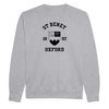 Colleges One Colour Print Sweatshirt - Grey