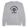 Colleges One Colour Print Sweatshirt - Grey