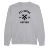 Colleges One Colour Print Sweatshirt - Grey