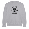 Colleges One Colour Print Sweatshirt - Grey