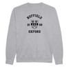 Colleges One Colour Print Sweatshirt - Grey