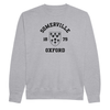 Colleges One Colour Print Sweatshirt - Grey