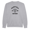Colleges One Colour Print Sweatshirt - Grey