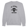 Colleges One Colour Print Sweatshirt - Grey