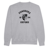 Colleges One Colour Print Sweatshirt - Grey