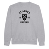 Colleges One Colour Print Sweatshirt - Grey