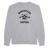Colleges One Colour Print Sweatshirt - Grey