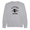 Colleges One Colour Print Sweatshirt - Grey
