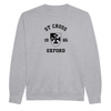 Colleges One Colour Print Sweatshirt - Grey