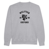 Colleges One Colour Print Sweatshirt - Grey