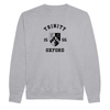Colleges One Colour Print Sweatshirt - Grey