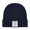 Colleges One Colour Print Patch Beanie - Navy