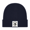 Colleges One Colour Print Patch Beanie - Navy