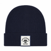 Colleges One Colour Print Patch Beanie - Navy