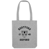 Colleges One Colour Print Patch Tote Bag - Grey