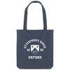 Colleges One Colour Print Patch Tote Bag - Navy