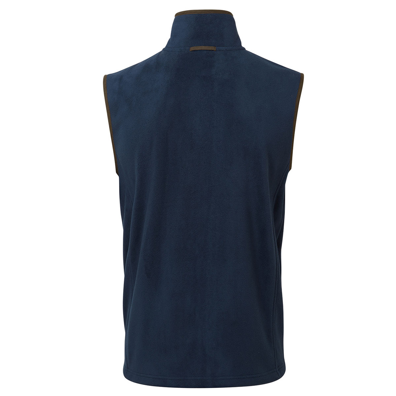 Jesus College Embroidered Mens Fleece Gilet - Navy