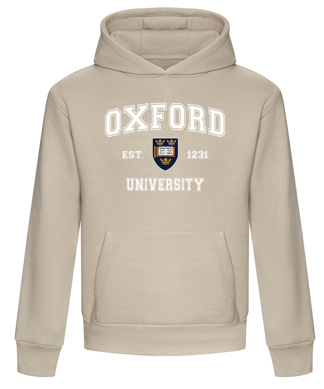 Oxford University 'Harvard Style' Oversized Heavyweight Hoodie