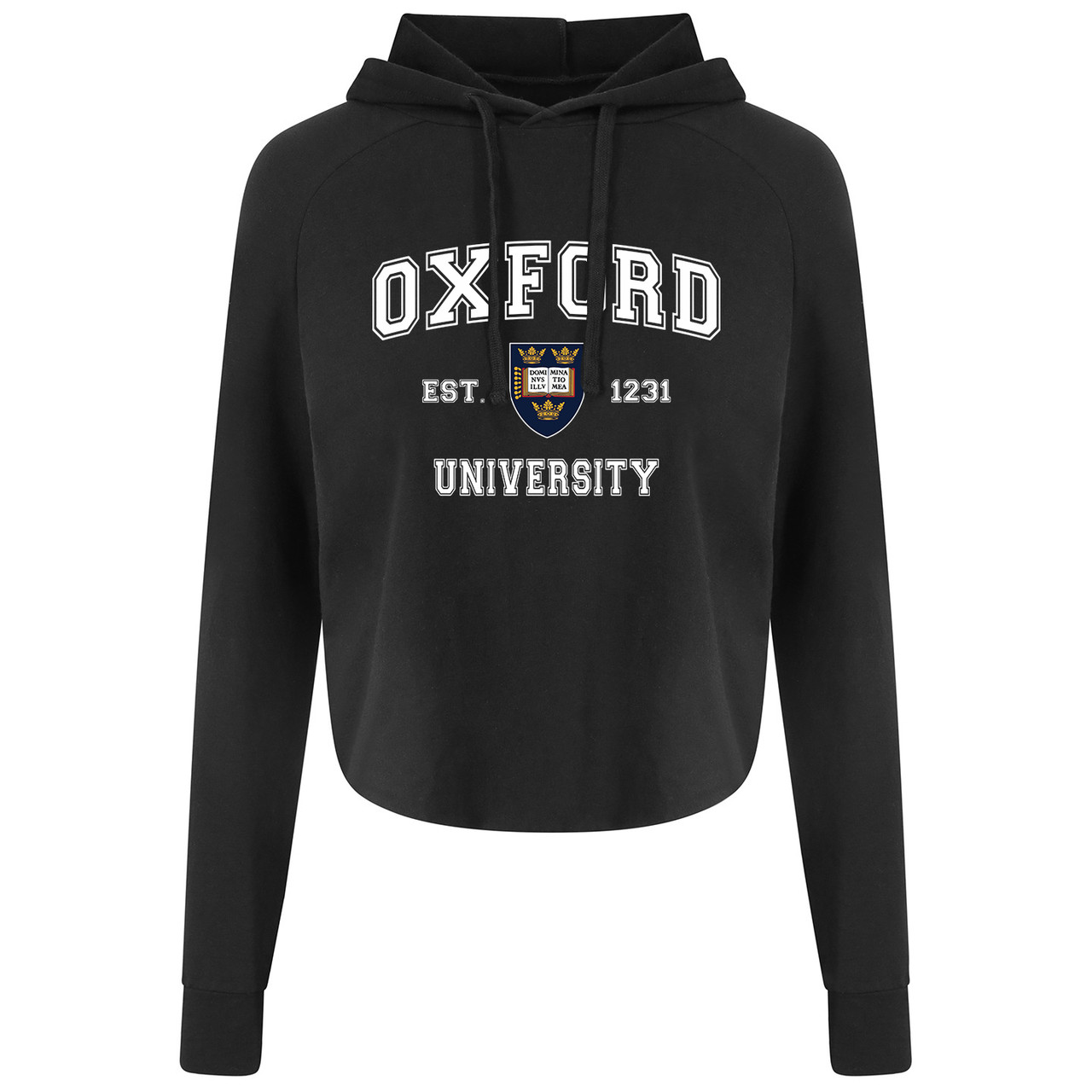 Official Oxford University 'Harvard Style' Cross Back Hoodie