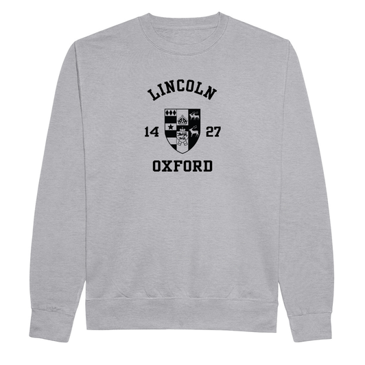 Colleges One Colour Print Sweatshirt - Grey