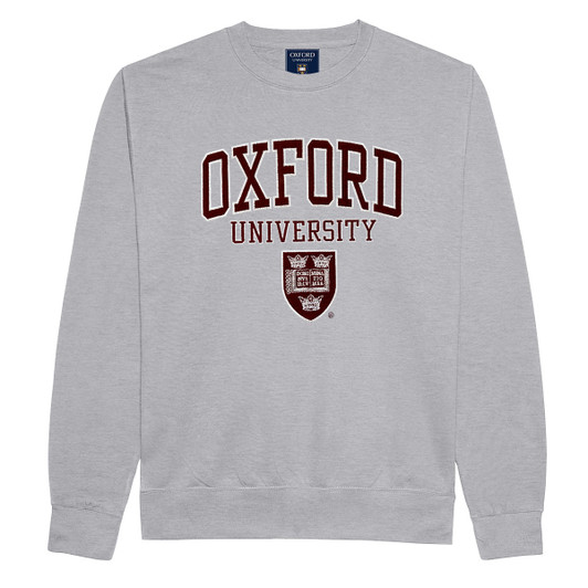 Oxford University Distressed Crest T-Shirt-Officiel merhcandise