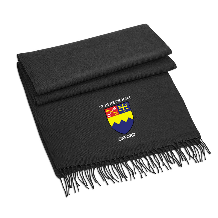 St Benet's Hall Embroidered Scarf