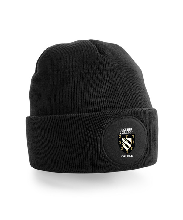 Oxford College Printed Patch Beanie