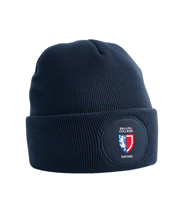 Oxford College Printed Patch Beanie