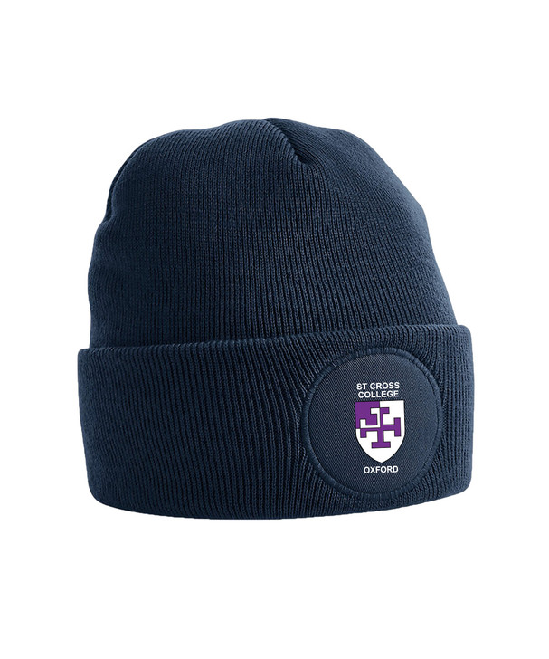 Oxford College Printed Patch Beanie