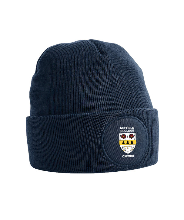 Oxford College Printed Patch Beanie