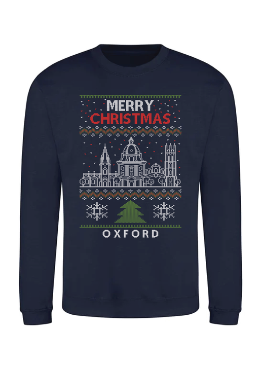 Oxford Christmas Skyline Sweatshirt