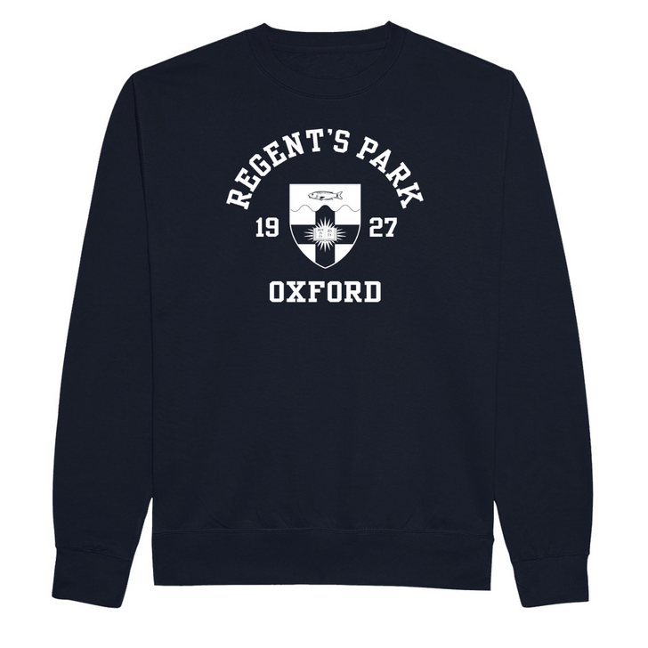 Colleges One Colour Print Sweatshirt - Navy
