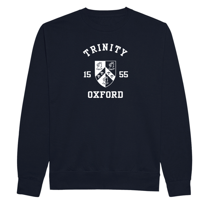 Colleges One Colour Print Sweatshirt - Navy