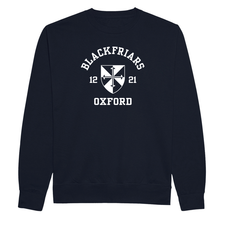 Colleges One Colour Print Sweatshirt - Navy