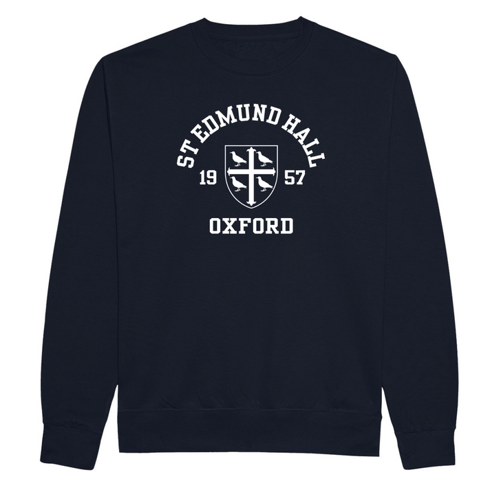 Colleges One Colour Print Sweatshirt - Navy