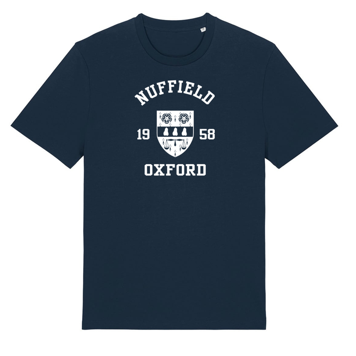 Colleges One Colour Print T-Shirt - Navy
