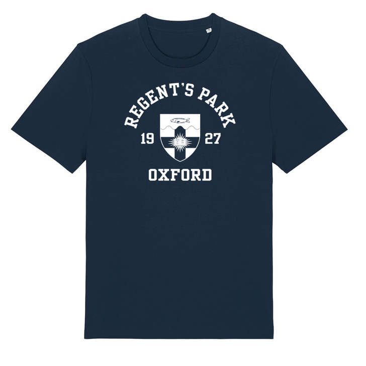 Colleges One Colour Print T-Shirt - Navy