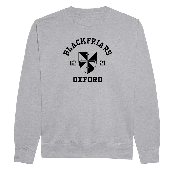 Colleges One Colour Print Sweatshirt - Grey