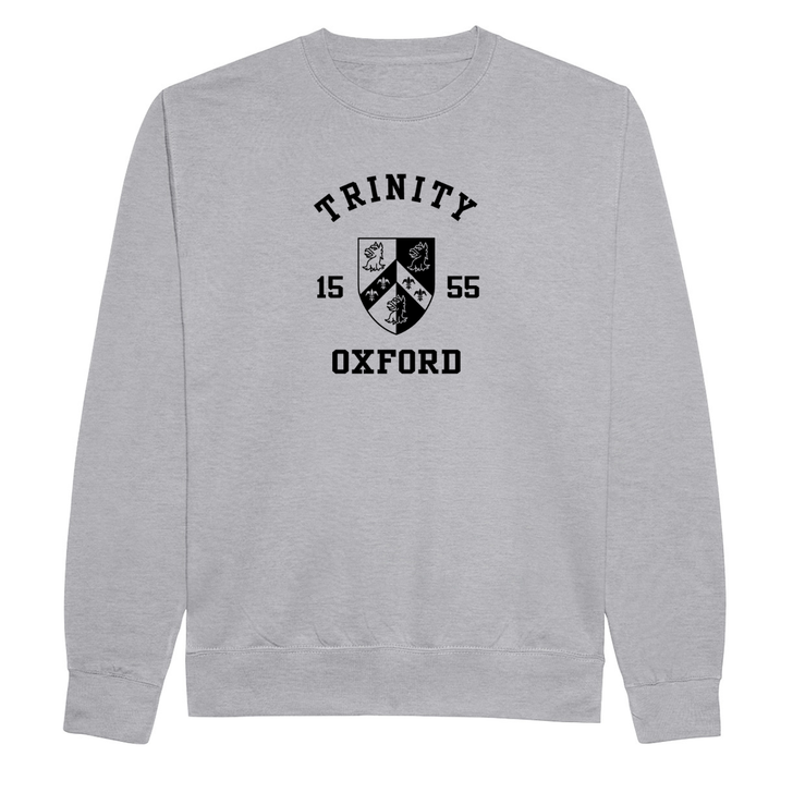 Colleges One Colour Print Sweatshirt - Grey