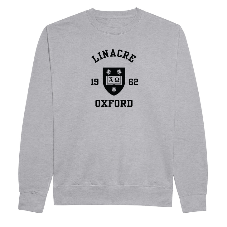 Colleges One Colour Print Sweatshirt - Grey
