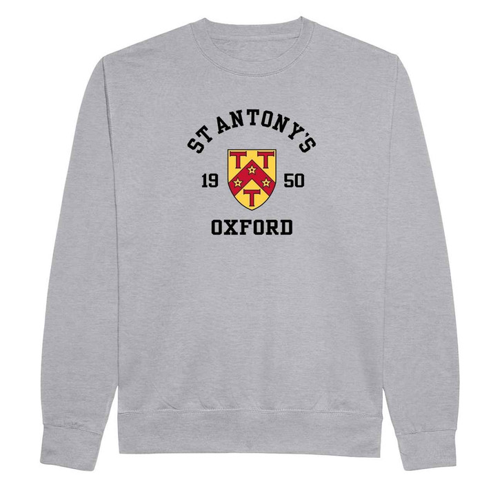 Oxford College Sweatshirt – Grey – College Colours