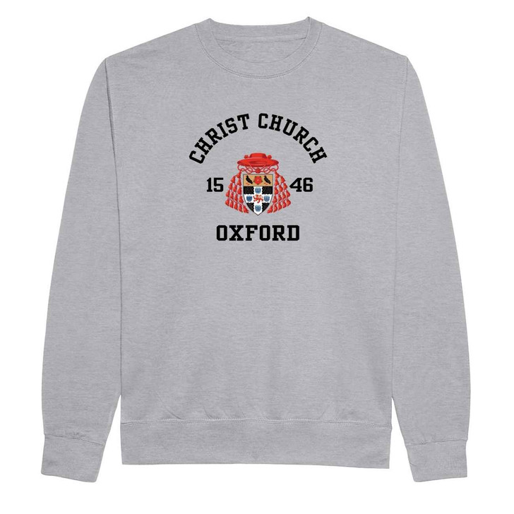 Oxford College Sweatshirt – Grey – College Colours
