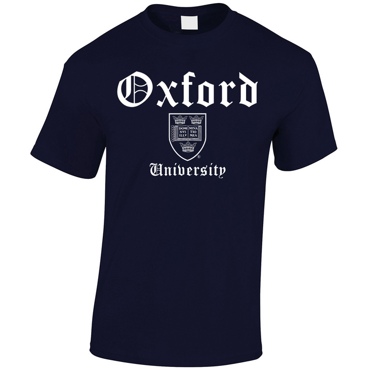 Official Oxford University 'Old English' -  T-Shirt