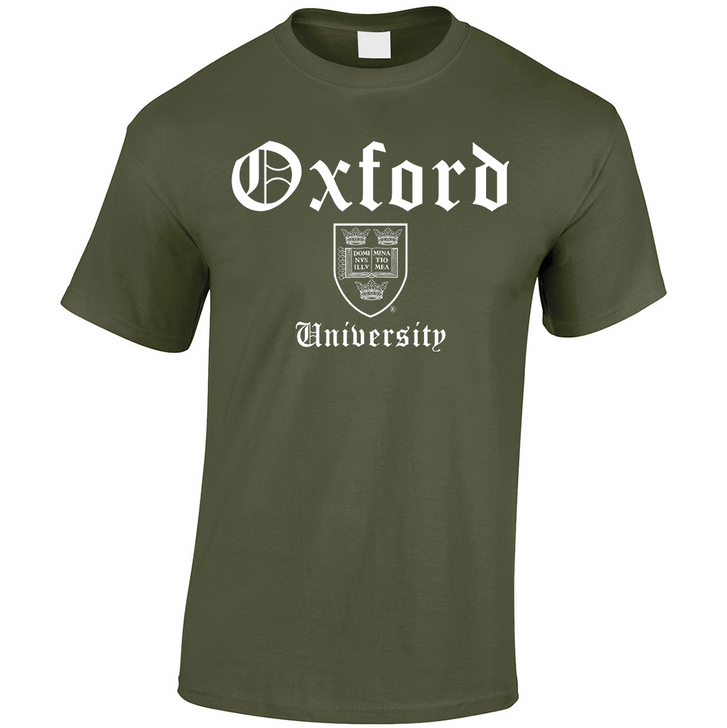 Official Oxford University 'Old English' -  T-Shirt