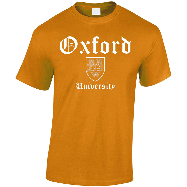 Official Oxford University 'Old English' -  T-Shirt