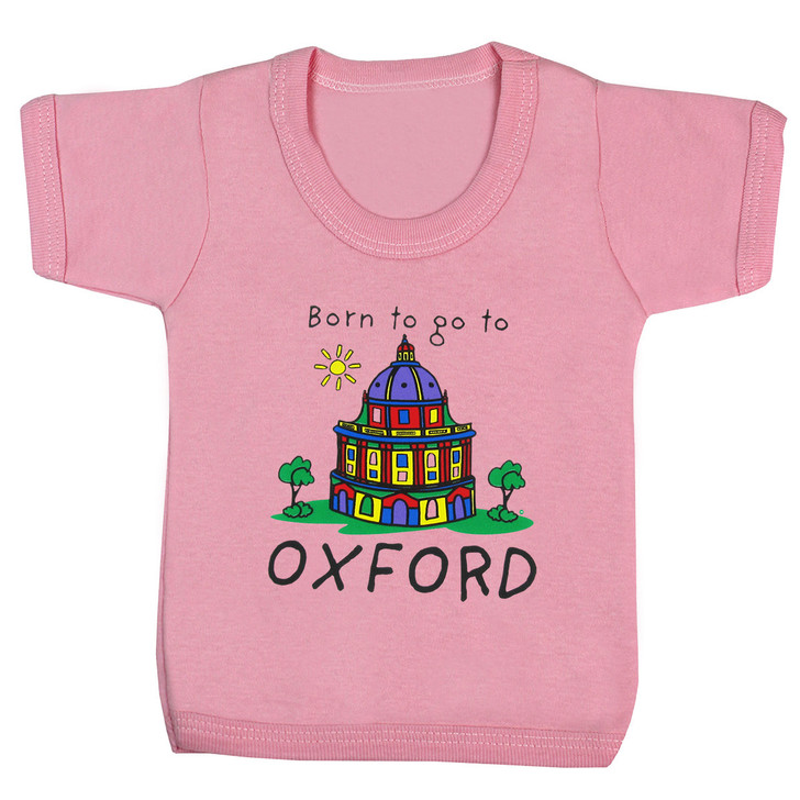 Born to go to Oxford' - Baby T Shirt