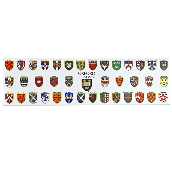 Official Oxford University College Crest Magnet