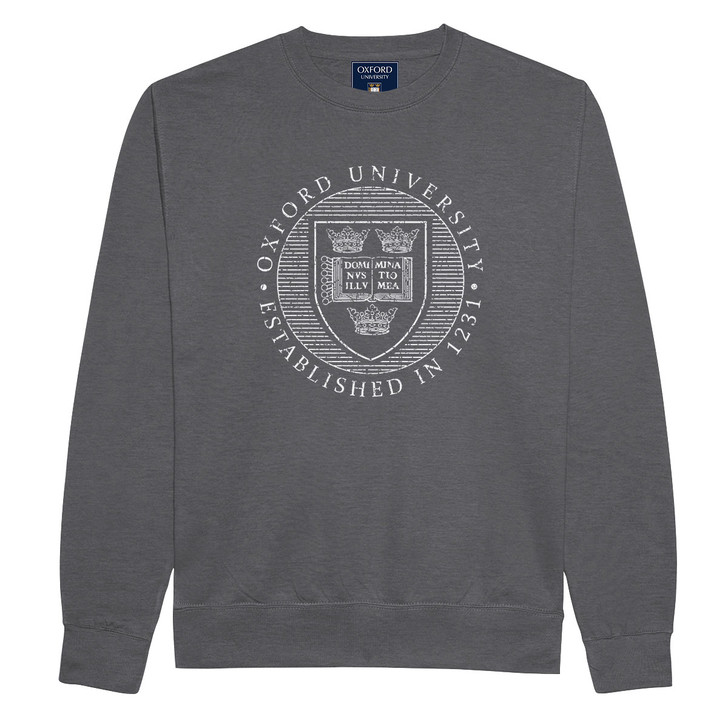 Official Oxford University Distressed Crest Sweatshirt